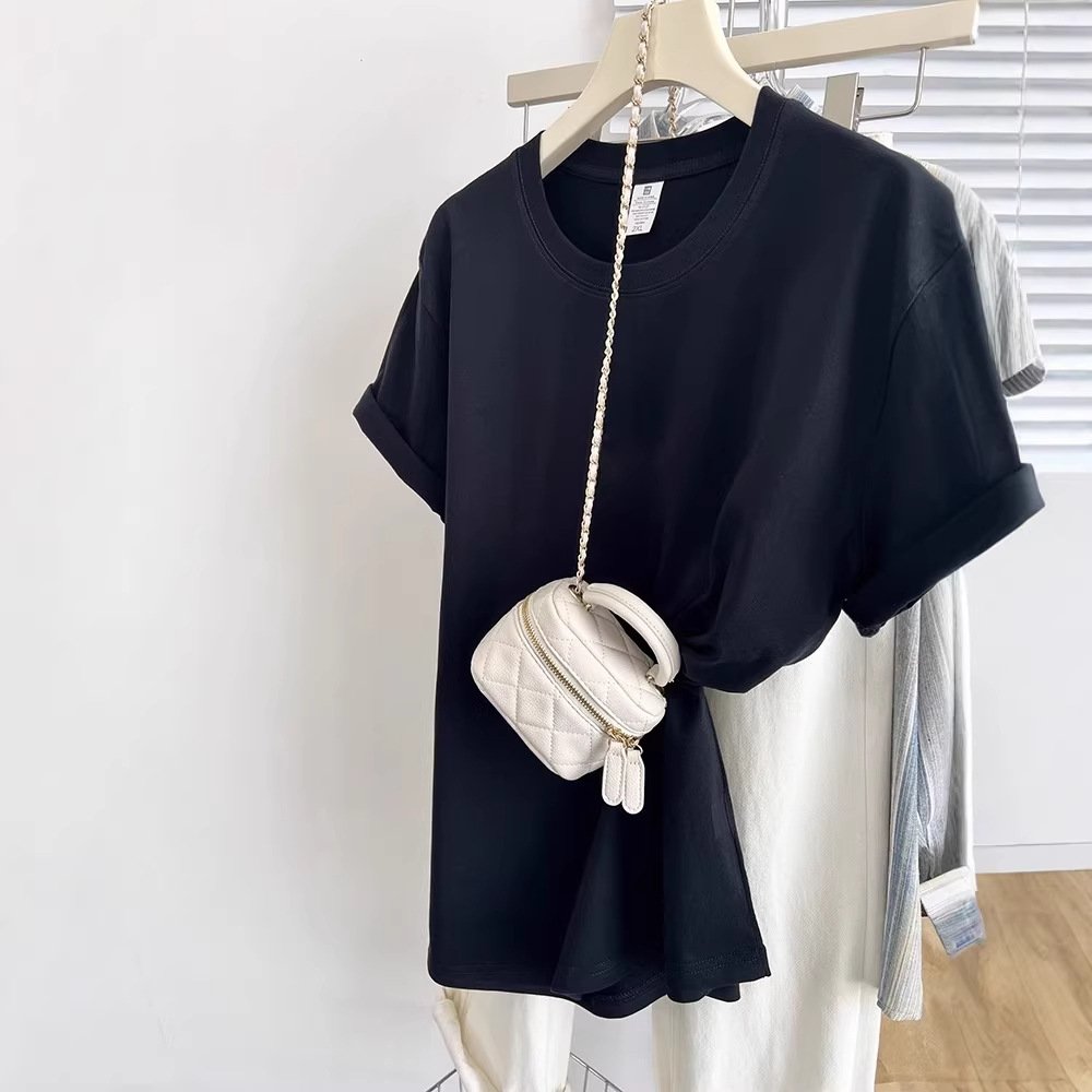 Relaxed Fit Off-the-Shoulder T-Shirt for Women