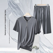 Lightweight Men's Pajama Set Shorts