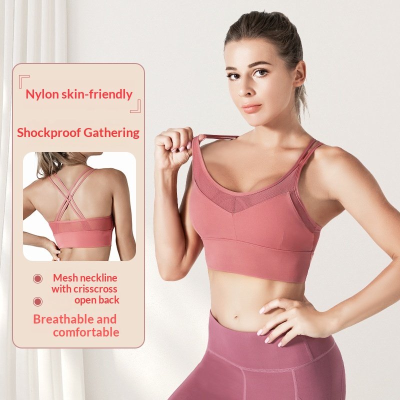Breathable Sports Yoga Bra & Tank Top for Women