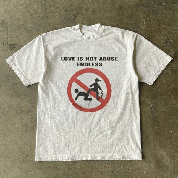 Couple's Vintage Graphic T-shirt Set