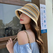 Stay Cool Summer Stripes Bucket Hat for Women