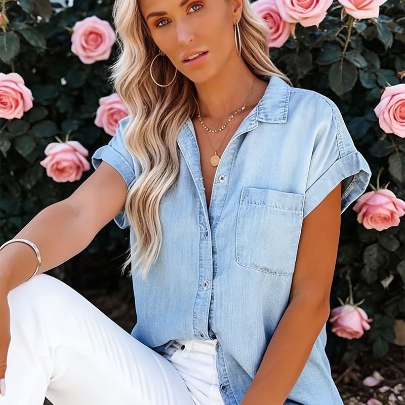 Casual Denim Shirt