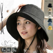 Wide-Brim Windproof Sun Protection Hat for Women