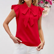 Elegant Bow Tie Blouse