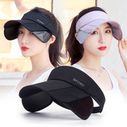 Summer Sun Hat for Women - Adjustable Flat Brim