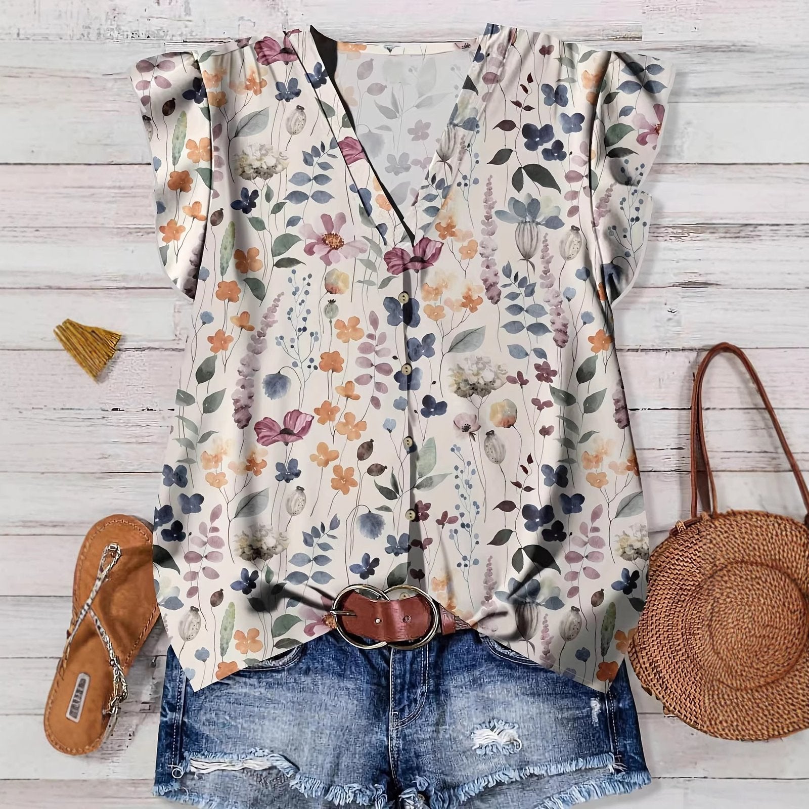 V-Neck Tank Top