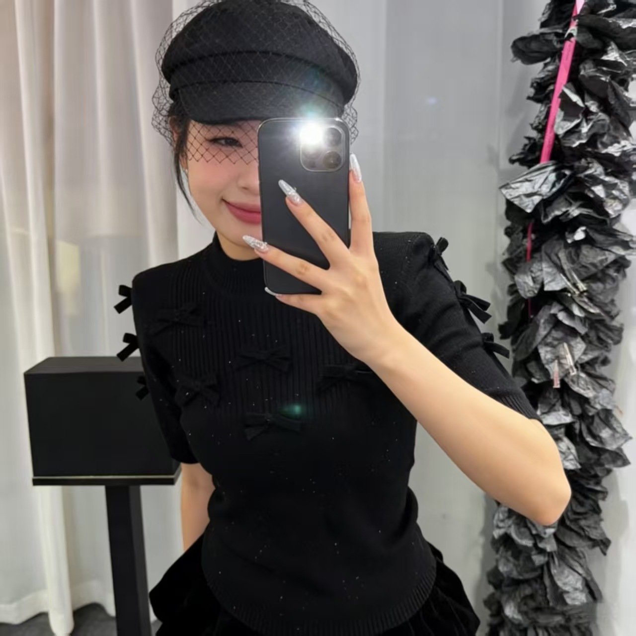 Slim Fit Knit Top
