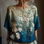 Elegant Linen Feel Top