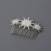 Vintage Diamond Hair Comb Star Design