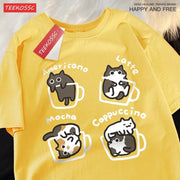 Men's Striped Loose Fit T-Shirt