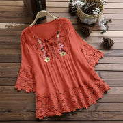 Embroidered Vintage Top