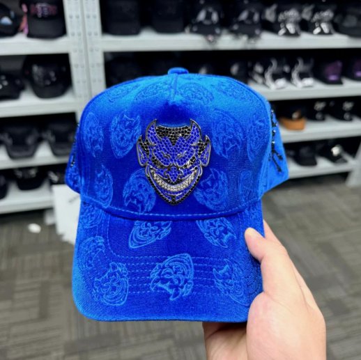 Adjustable Rhinestone Baseball Cap for Women