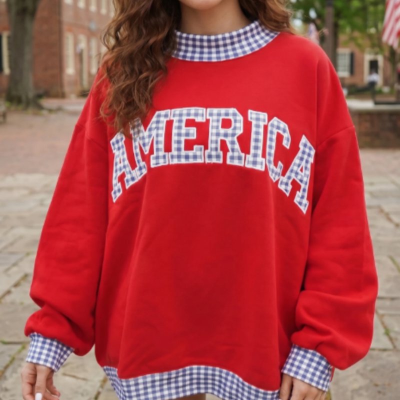 Loose Fit Letter T-Shirt for Women