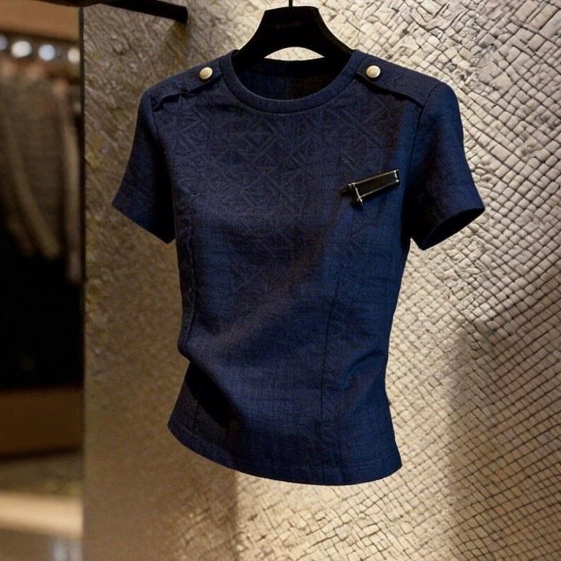 Navy Blue SlimFit Shirt