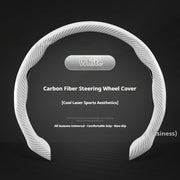 Ultra-Thin Carbon Fiber Steering Wheel Cover