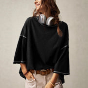 Comfortable Crew Neck Long Sleeve T-Shirt for Women