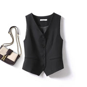 Versatile Women's Blazer Vest for Elegant Commute