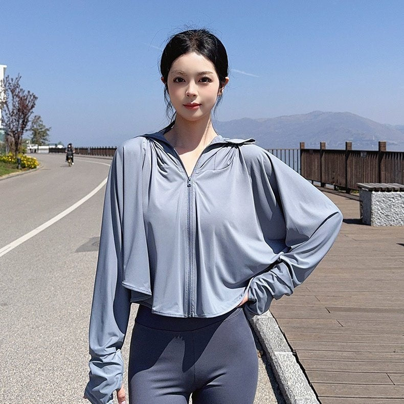 Large Size Sun-Protective Summer Tops for Women