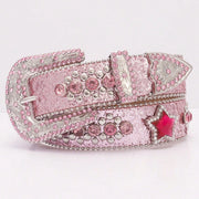 Elegant Five-Pointed Star Women's Belt