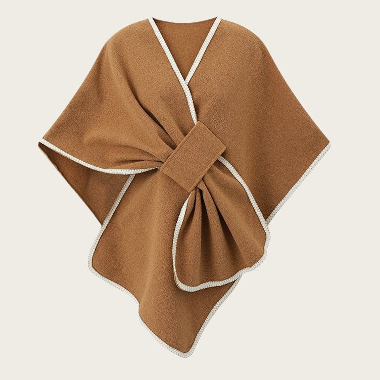 Cozy Knit Shawl Wrap