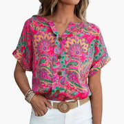 Women's Short Sleeve V-Neck T-Shirt