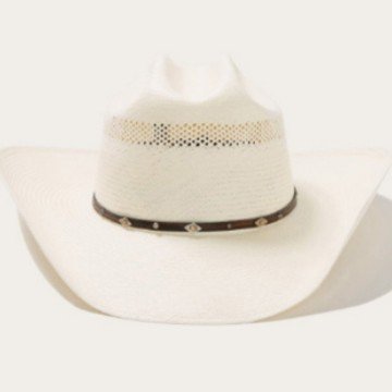 Five-Point Straw-Brimmed Cowboy Hat for Women