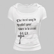 Casual Printed Mock-Tee T-Shirt