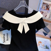 Luxury Short-sleeve T-shirt Top for Women