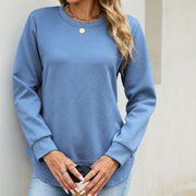 Soft Crew-neck Long-sleeve Sweatshirt for Women