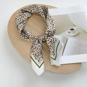 Versatile Square Headscarf for Women, 70x70cm, Fashionable Office Lady Look
