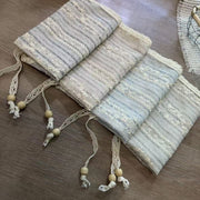 Add Elegant Touch with Floral Embroidered Silk Scarf
