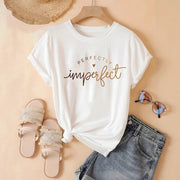Plus-Size Crew-Neck Graphic Tee for Women