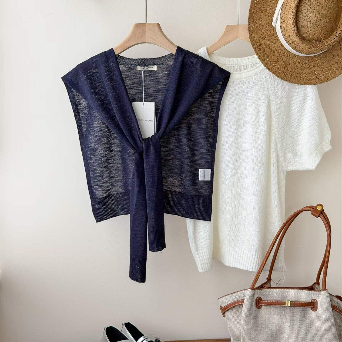 Multi-Functional Neck Warmer Vest for Women