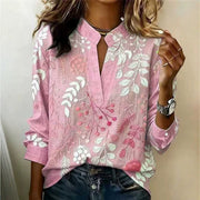 Versatile Long-sleeve Blouse Top for Spring Summer