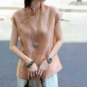 Women's Orange Short-Sleeve T-Shirt