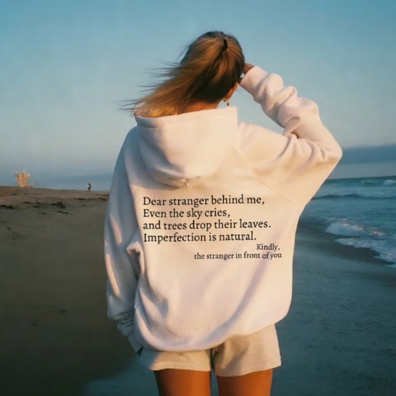 Kindness Motivational Loose Fit Sweatshirt