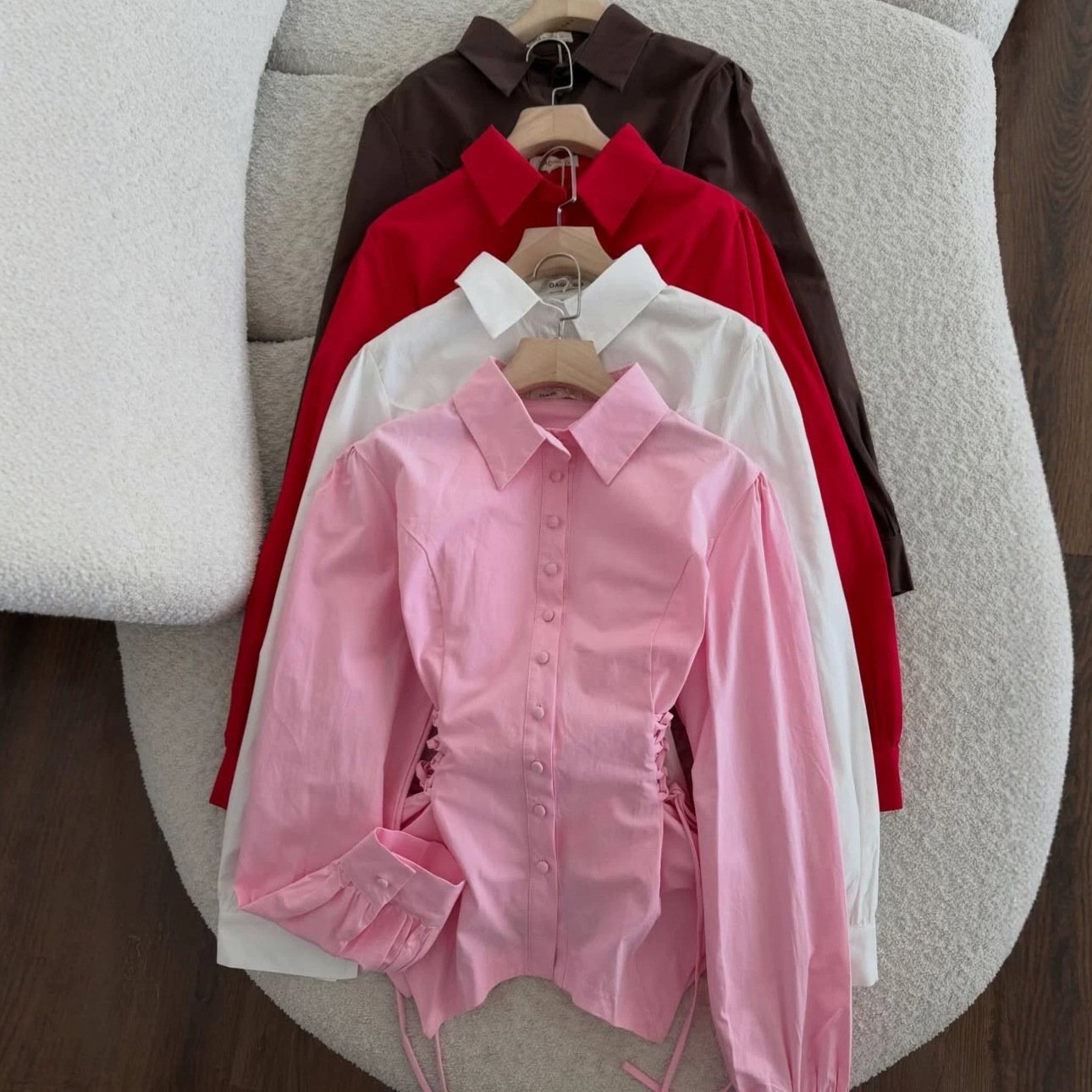 Long Sleeve Blouse for Women - Slim Fit