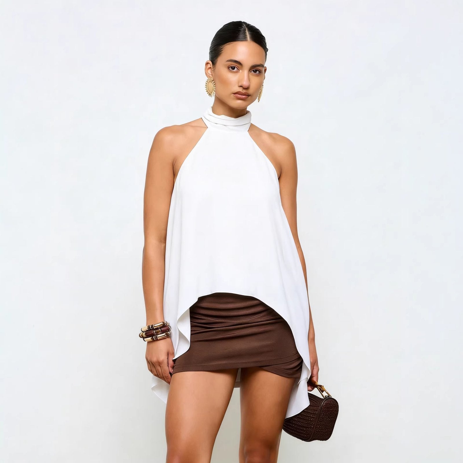 Sexy Halter Top for Women - Elegant Summer Style