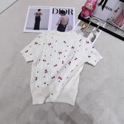 Retro Chic Knit Top for Women