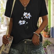 Casual Slim-fit Short Sleeve T-shirts for Women