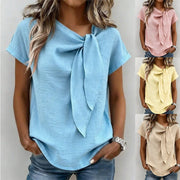 Loose-Fit Casual Short-Sleeve Top for Women