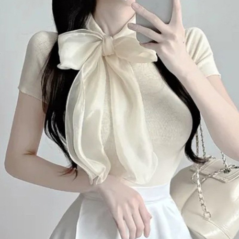Flattering Knit Top with Fluttering Straps