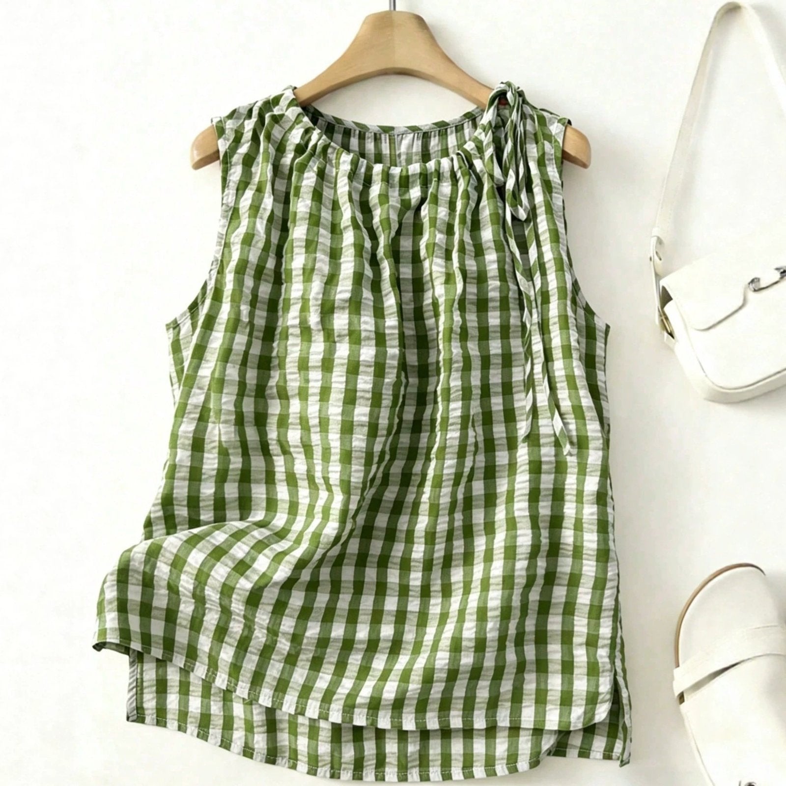 Casual Plaid Top for Women