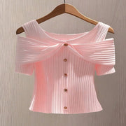 Elegant Off-the-Shoulder Top for Women