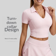 Tight-Fit Sports Tops for Women - Yoga & Fitness Wear