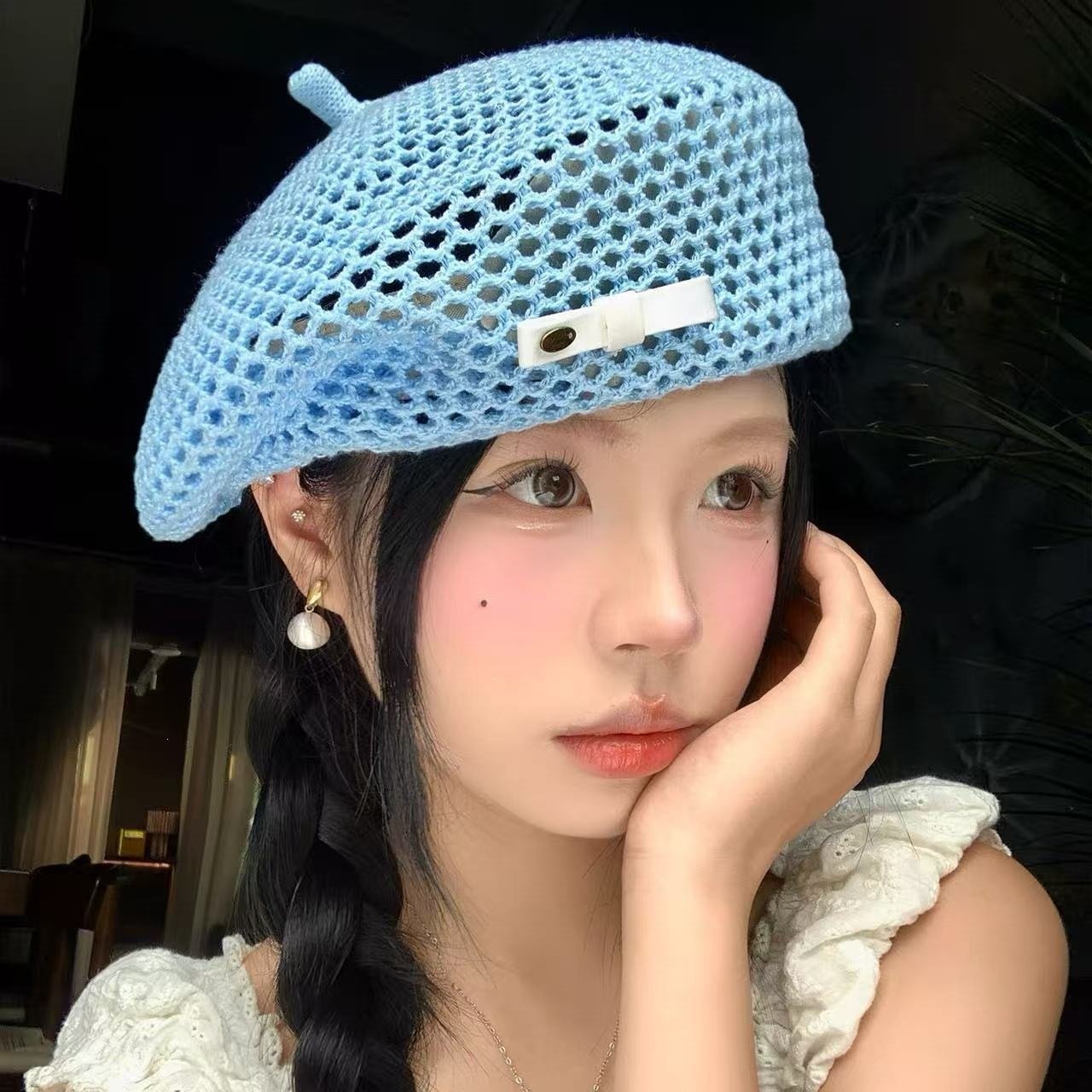 Summer Beret for Women - One Size Fits All
