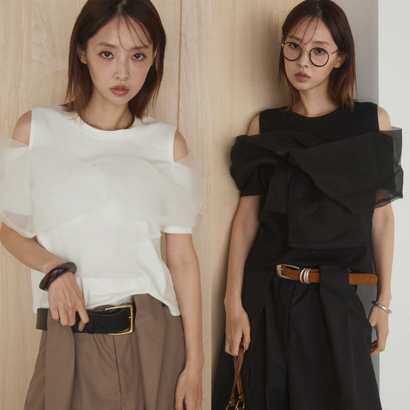 Flattering Loose-Fit Off-Shoulder Top for Women
