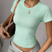 Quick-Dry Summer Running Tee for Women