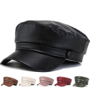 Winter Beret for Women - British Style Flat Top Hat