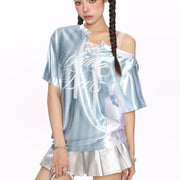 Lace Off-Shoulder Top